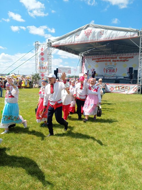 В Алькеевском районе проходит республиканский праздник чувашской культуры Уяв