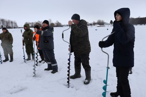 Әлки районында кышкы балык тоту бәйгесе оештырылды