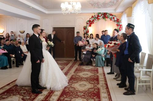 Первая свадьба 2026 года в Алькеевском районе: Фанзил и Энже скрепили свой союз