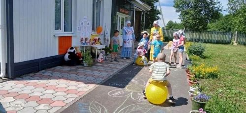Югары Әлморзадагы «Алсу» балалар бакчасында Сабантуй узды