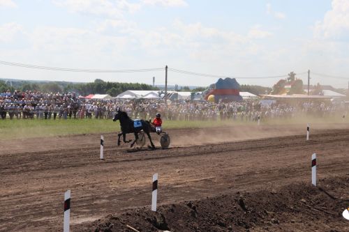Сиктерме авылында Уяв бәйрәмендә ат спорты буенча ярышлар узды