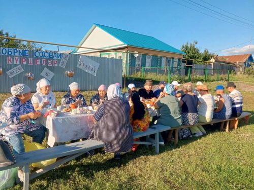 В селе Аппаково очень весело прошел праздник соседей
