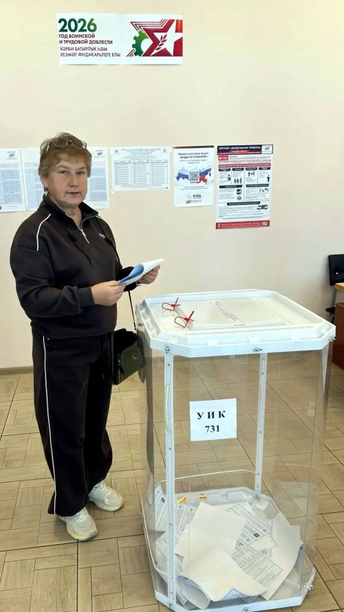 Медики Базарно-Матакской ЦРБ приняли участие в Едином дне голосования