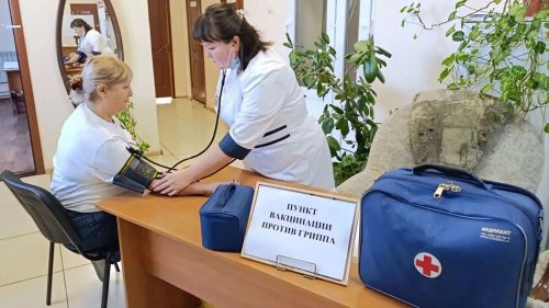 Медики Базарно-Матакской ЦРБ приняли участие в Едином дне голосования