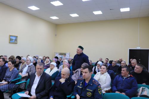 Ташбилге авыл җирлегендә беренче халык җыены үтте