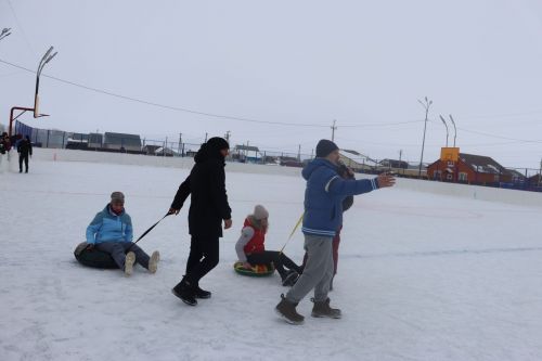 Футбол на льду среди молодежи
