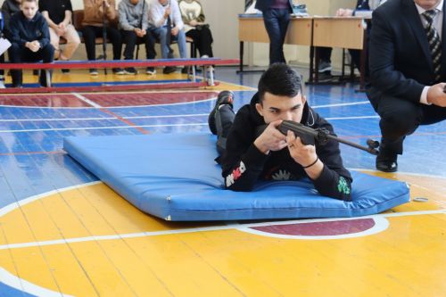 Соревнования по стрельбе из пневматической винтовки на приз Героя Советского Союза Бориса Кузнецова