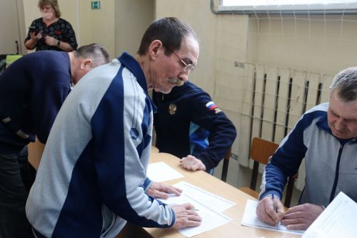 Соревнования по стрельбе из пневматической винтовки на приз Героя Советского Союза Бориса Кузнецова