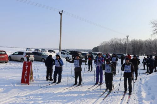 Лыжные соревнования с участием мусульманской молодежи
