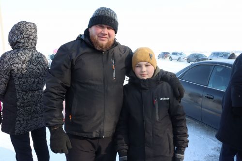 Лыжные соревнования с участием мусульманской молодежи