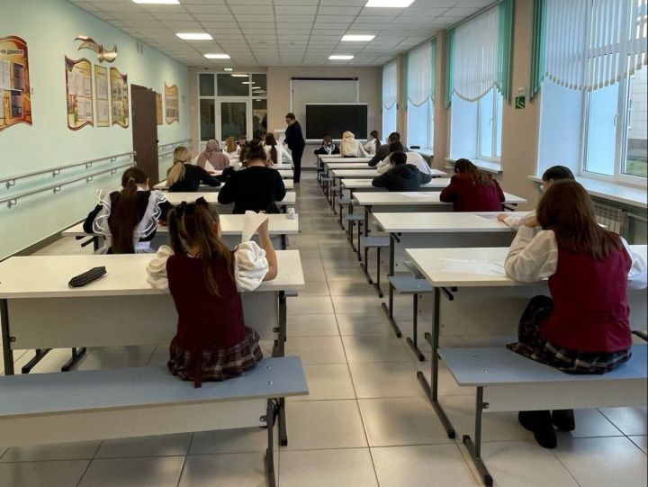 В Базарно-Матакской школе прошла олимпиада по русскому языку