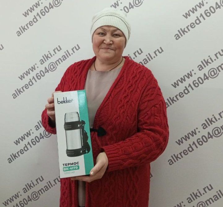 Түбән Колчуринода яшәүче Татьяна Ишмулкина термос отты