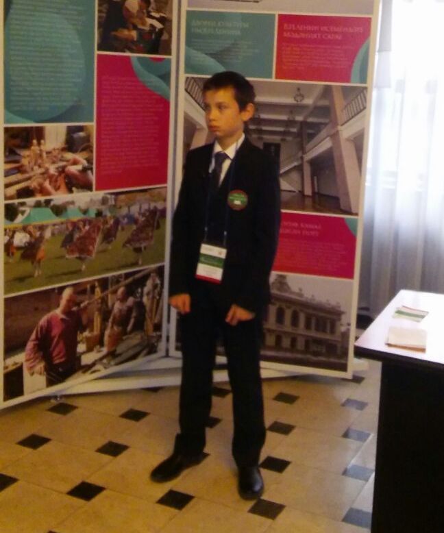 Ученик из Алькеевского района Марат Гиниятуллин стал победителем конкурса «Достопримечательности моего района». ФОТО