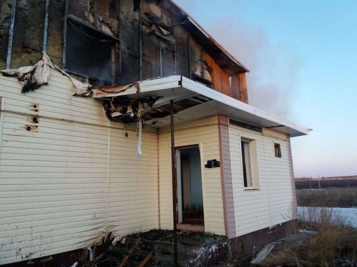 На территории Алькеевского района на сегодняшний день произошло 5 пожаров