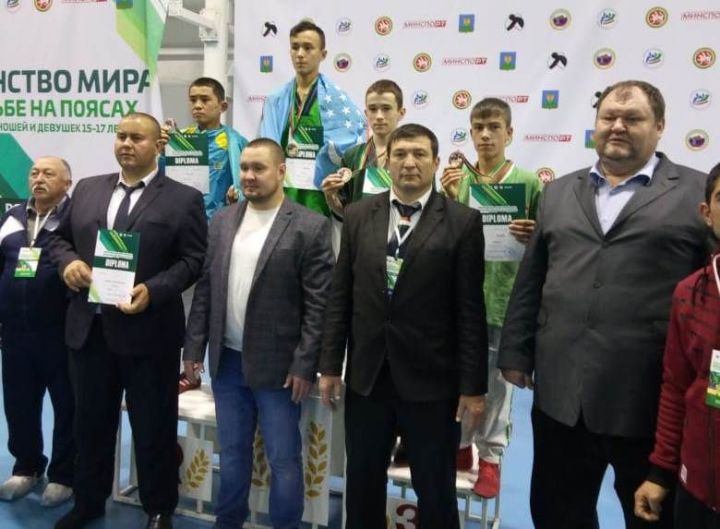 Ильназ Хамидуллин из Алькеевского района занял третье место в мировом первенстве по борьбе на поясах