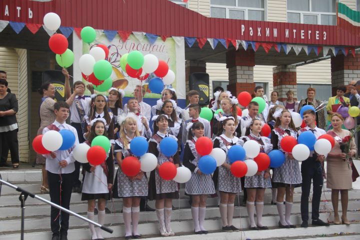 В школах Алькеевского района сегодня прошли праздники последнего звонка