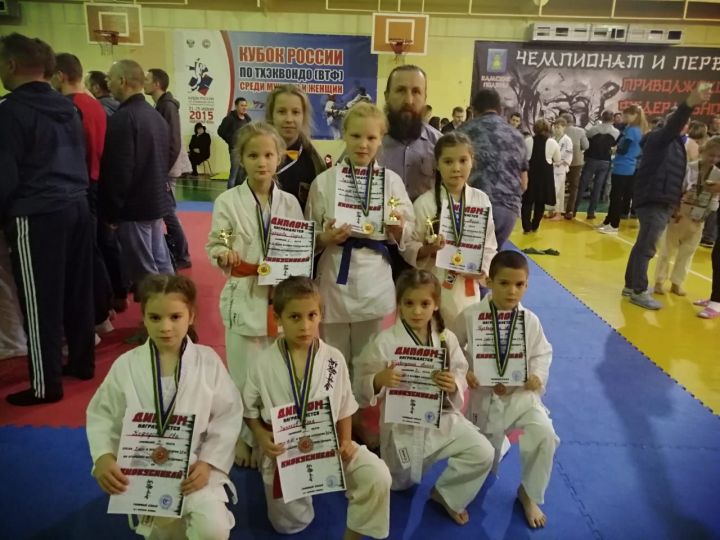17 медалей завоевали Алькеевские каратисты на Всероссийском турнире