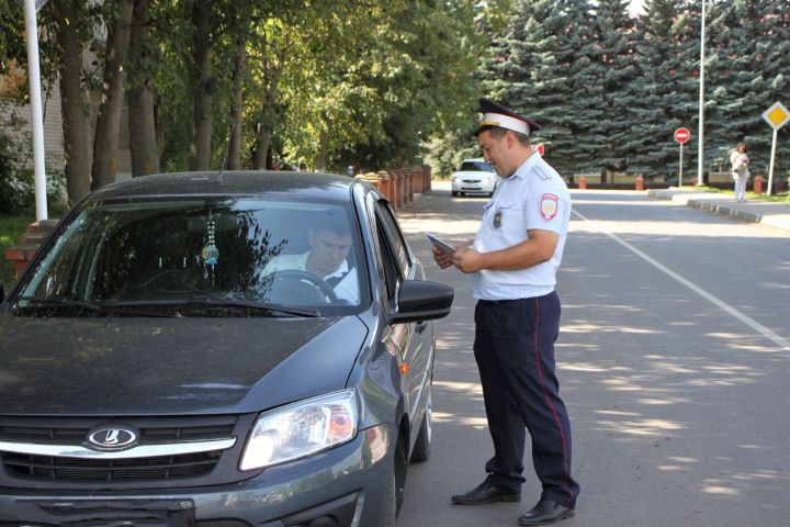 В Алькеевском районе на прошлой неделе задержали одного пьяного водителя