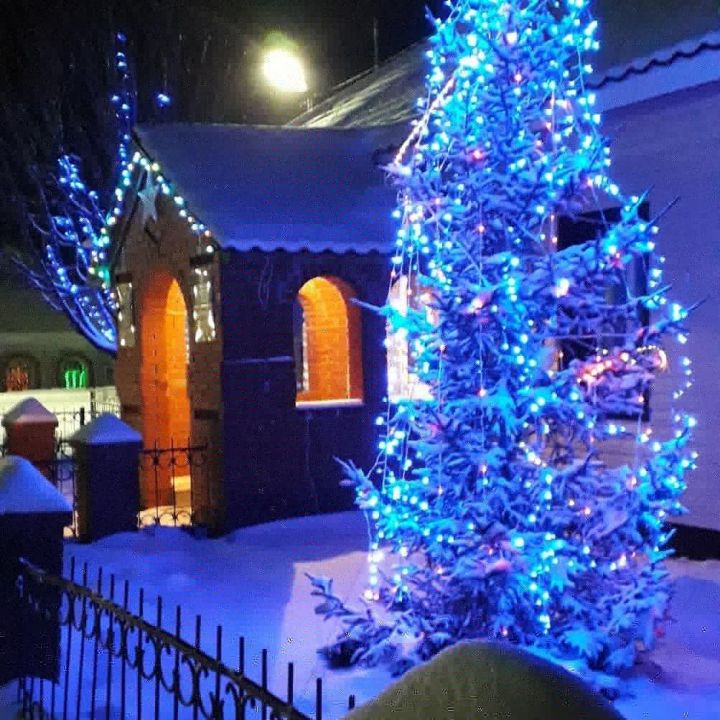 В Алькеевском районе объявлен конкурс на самую нарядную новогоднюю елку