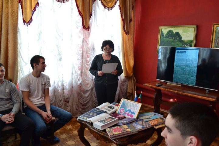 В Алькеевском историко-краеведческом музее состоялось мероприятие, посвященное 100-летию ТАССР