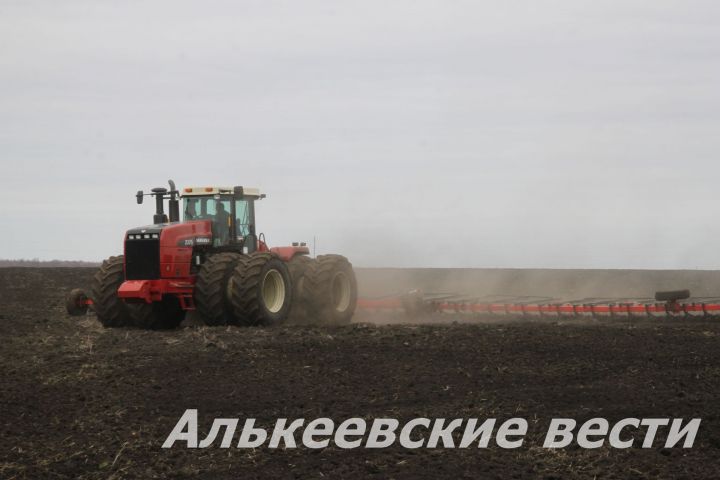 В Алькеевском районе активно ведутся весенне-полевые работы