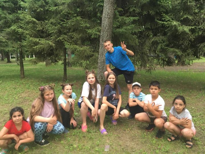 В Алькеевском районе детский отдых организован в лагере «Дубки»