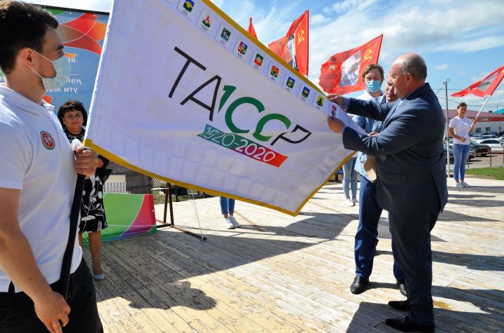 В Алькеевский район сегодня прибудет эстафета флага 100-летия ТАССР