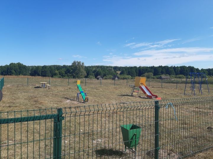 Алькеевский район: В Старой Тумбе появилась детская площадка
