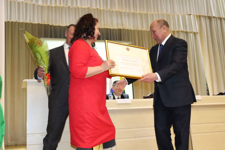 Мурзаковой Зое Михайловне объявлена благодарность Кабинета Министров Республики Татарстан