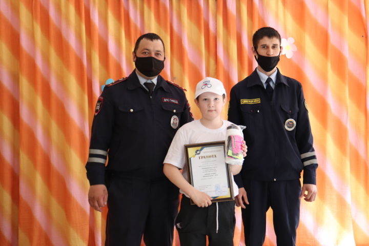 Алькеевский район: Нижнеалькеевская команда победила в районном этапе конкурса «Безопасное колесо – 2021»