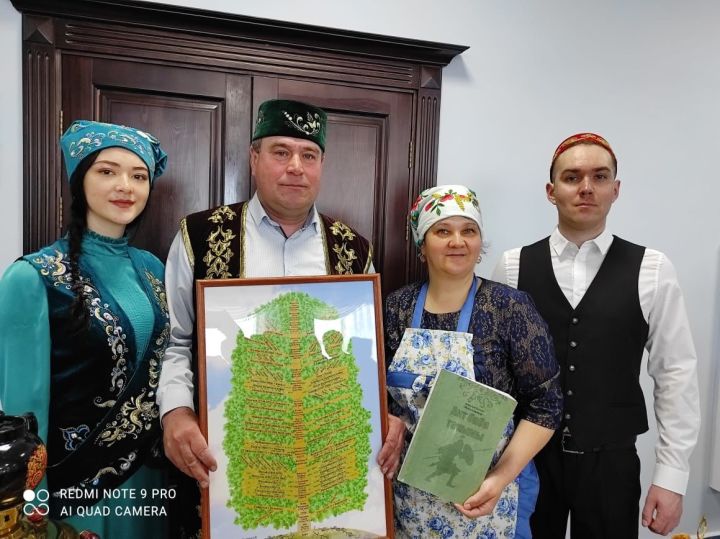 Семья Аглиуллиных из Алькеевского района  заняла второе место в Лаишеском районе