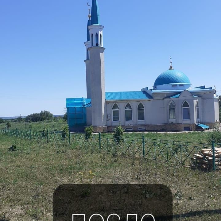 В селе Среднее Алькеево Алькеевского района ведется ремонт мечети  Помогает известный земляк из Москвы