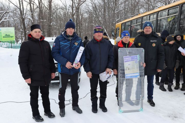 В Алькеевском районе прошли лыжные соревнования, организованные муктасибатом района