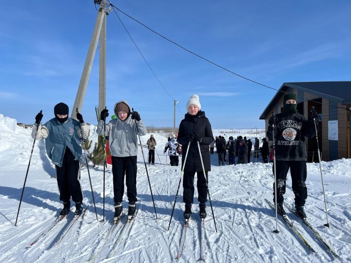 В Алькеевском районе  состоялось закрытие лыжного сезона