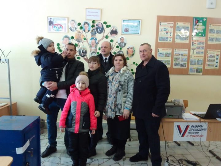 Түбән Әлки авылында яшәүче Наилә Сираҗева  сайлауда тавыш бирде