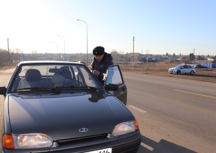 В Алькеевском районе водителей проверили в рамках операции “Тоннель”