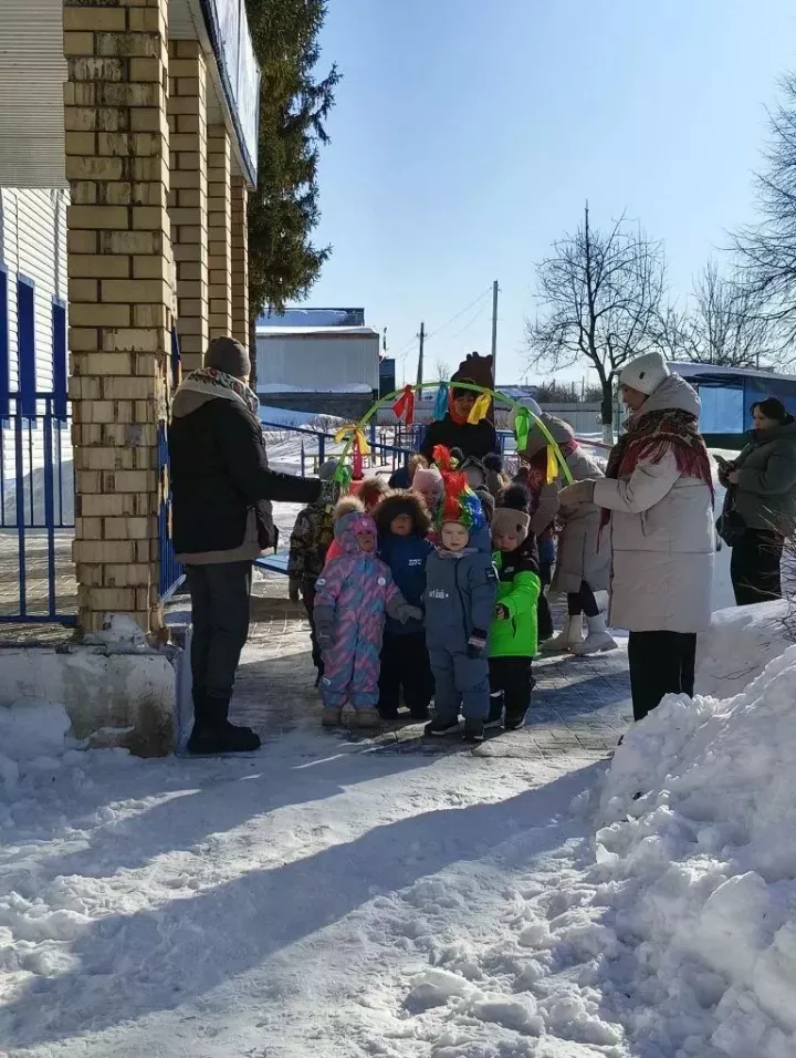 В детском саду «Радуга» села Базарные Матаки прошёл праздник Масленицы