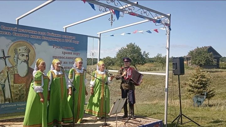 Ансамбль «Рябинушка» села Демидовка приняла участие в праздничной концертной программе в Алексеевском районе