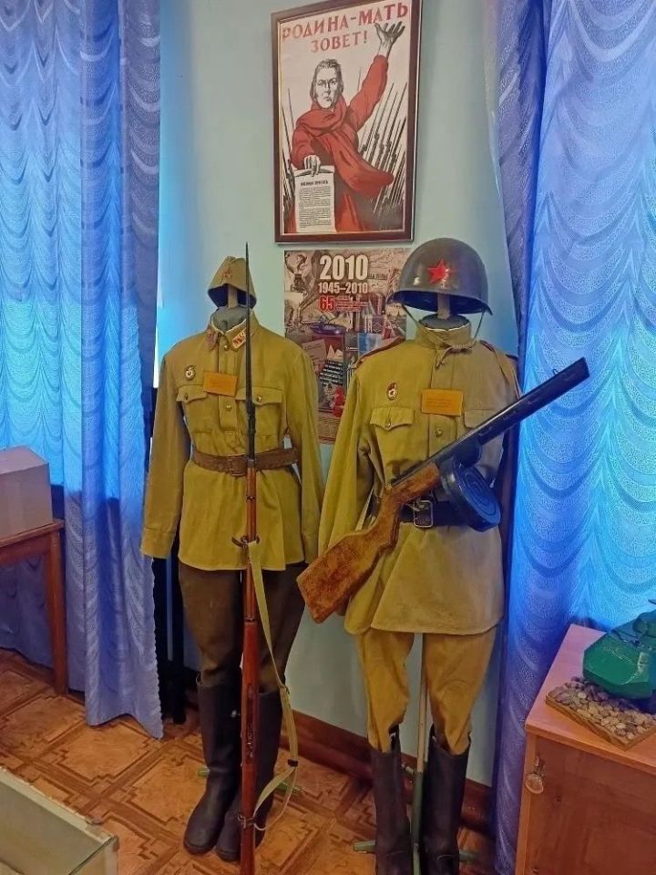 В Юхмачинской школе сохраняют память о защитниках Отечества