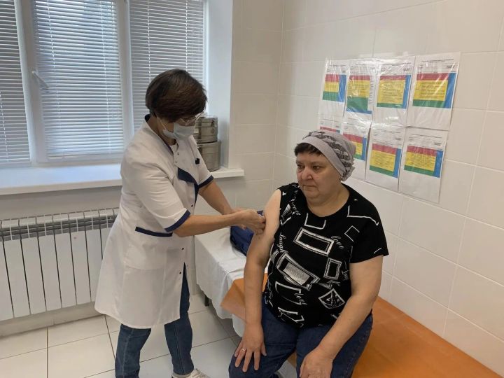 На избирательных участках районного центра организована вакцинация от гриппа