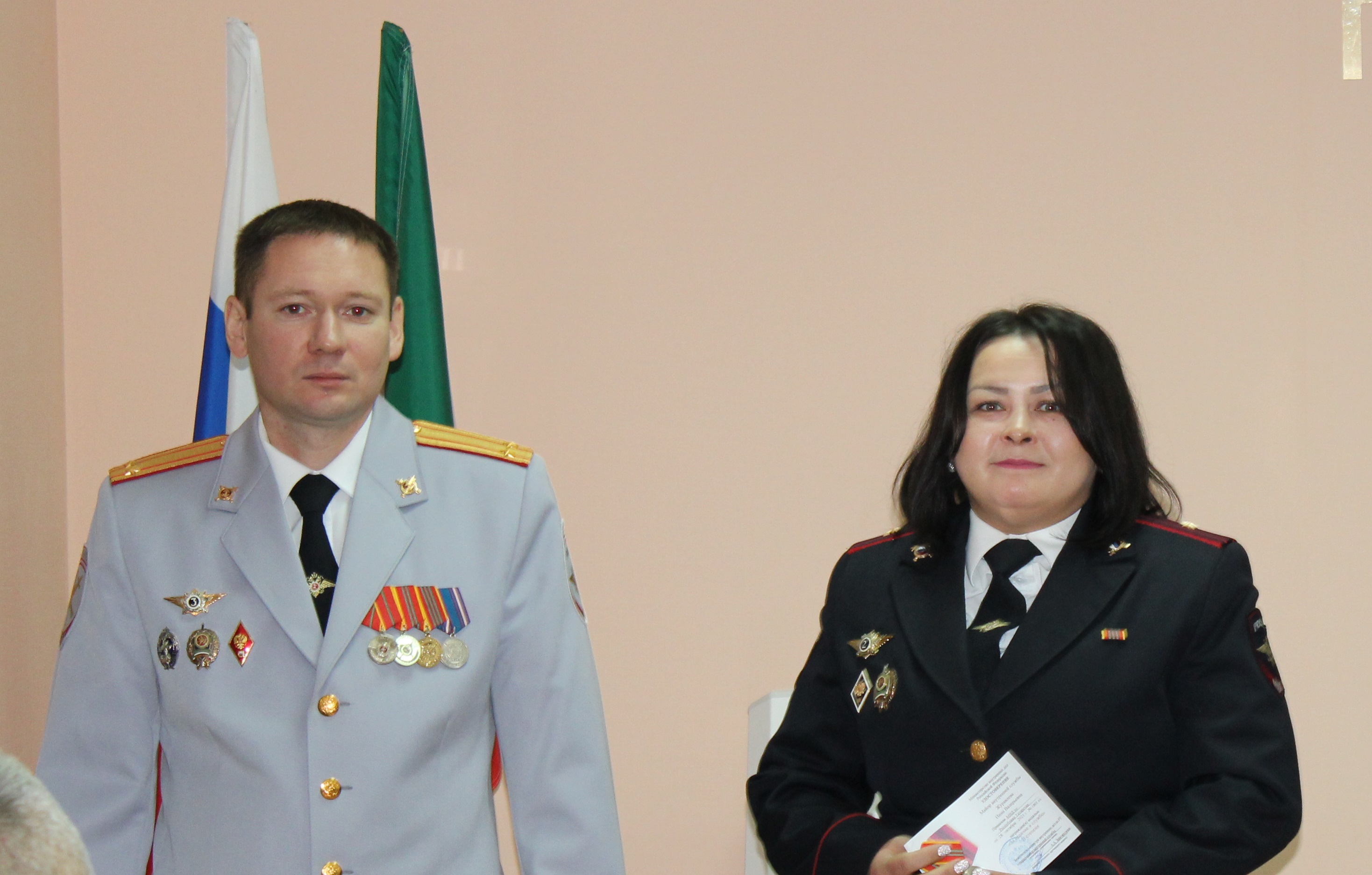 Сотрудники полиции Алькеевского района