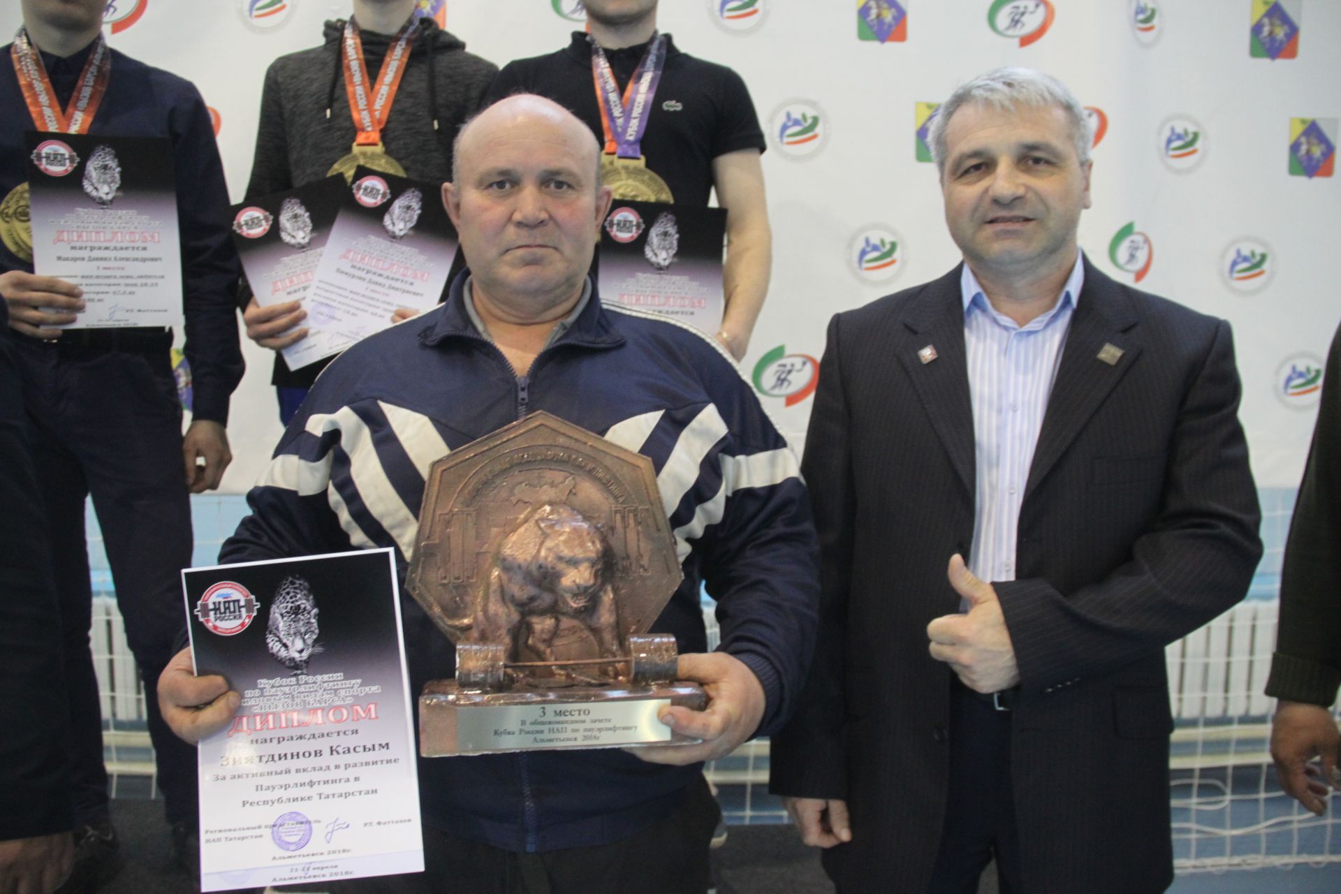 Команда Алькеевского района заняла второе место в соревнованиях на кубок России, прошедших в городе Альметьевск