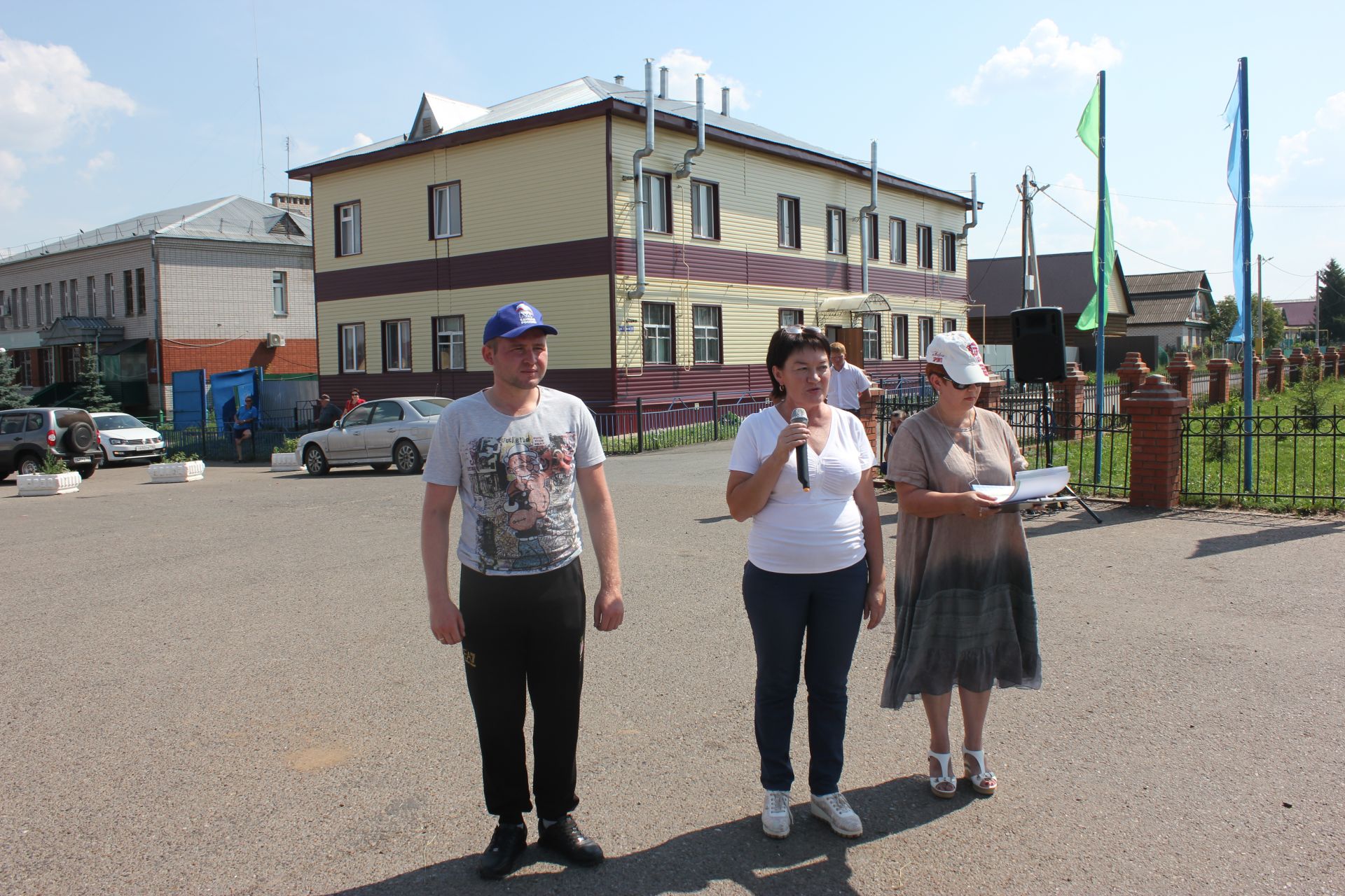 В селе Базарные Матаки состоялся велопробег «За здоровое будущее». ФОТО