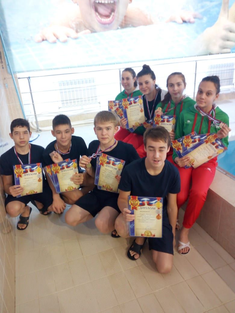 Пловцы из Алькеевского района заняли много призовых мест в межрайонных соревнованиях