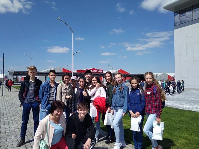 Школьники Алькеевского района посетили международный выставочный центр «Казань-Экспо»