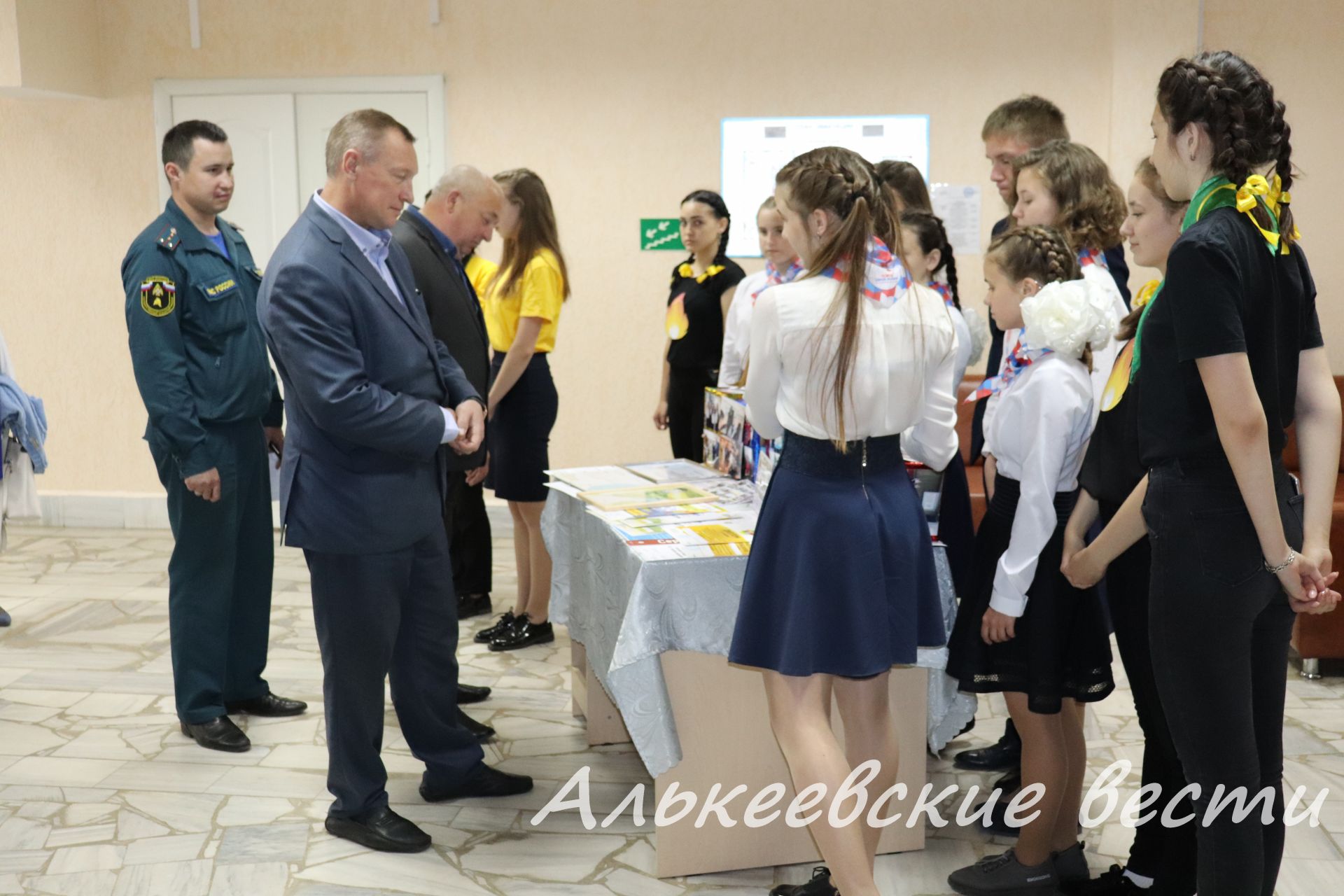 В школах Алькеевского района движение российских школьников объединяет детей