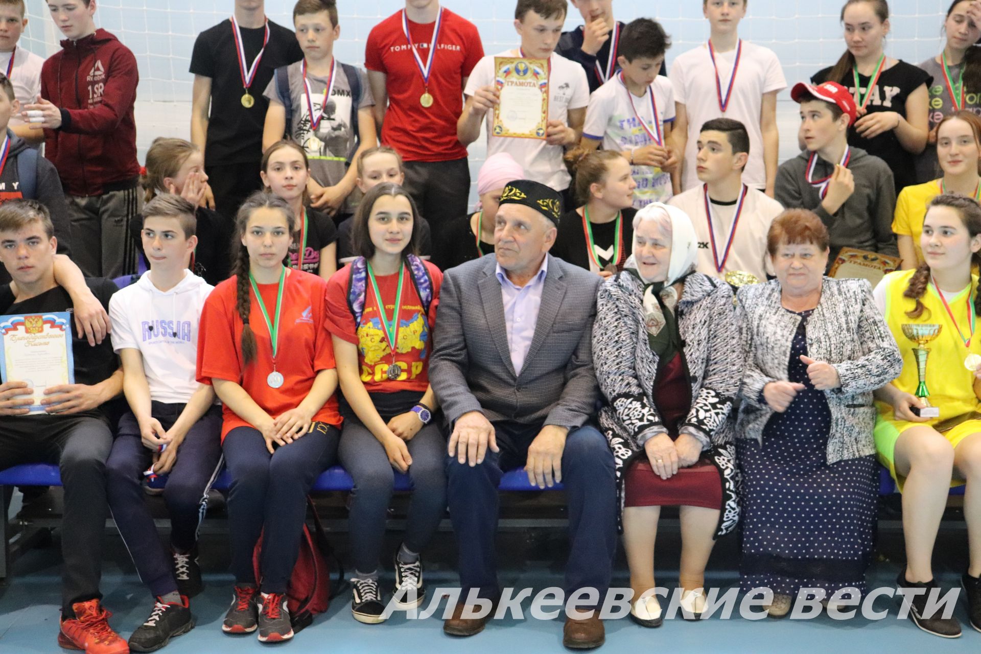 В Алькеевском районе состоялся турнир по баскетболу памяти ветерана Великой Отечественной войны Фоата Ахметшина