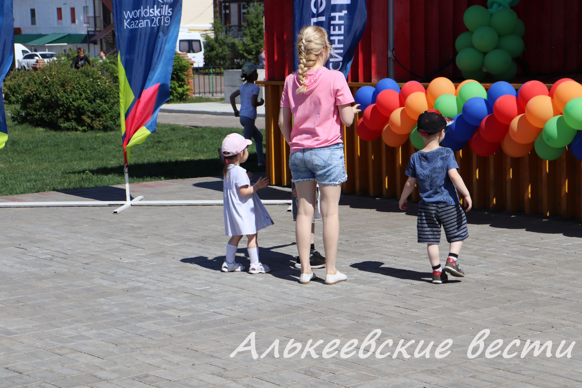 В Алькеевском районе побывала Эстафета флага WorldSkills