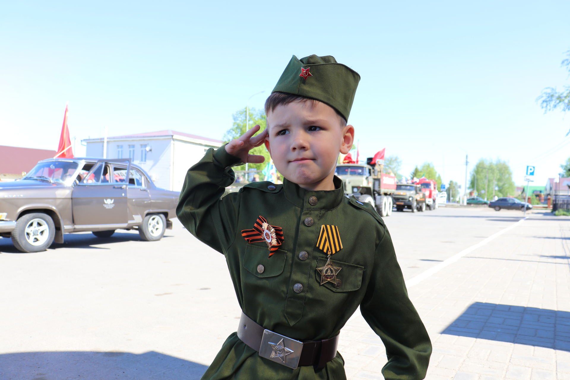 В Алькеевском районе празднование Дня Победы прошло в новом формате