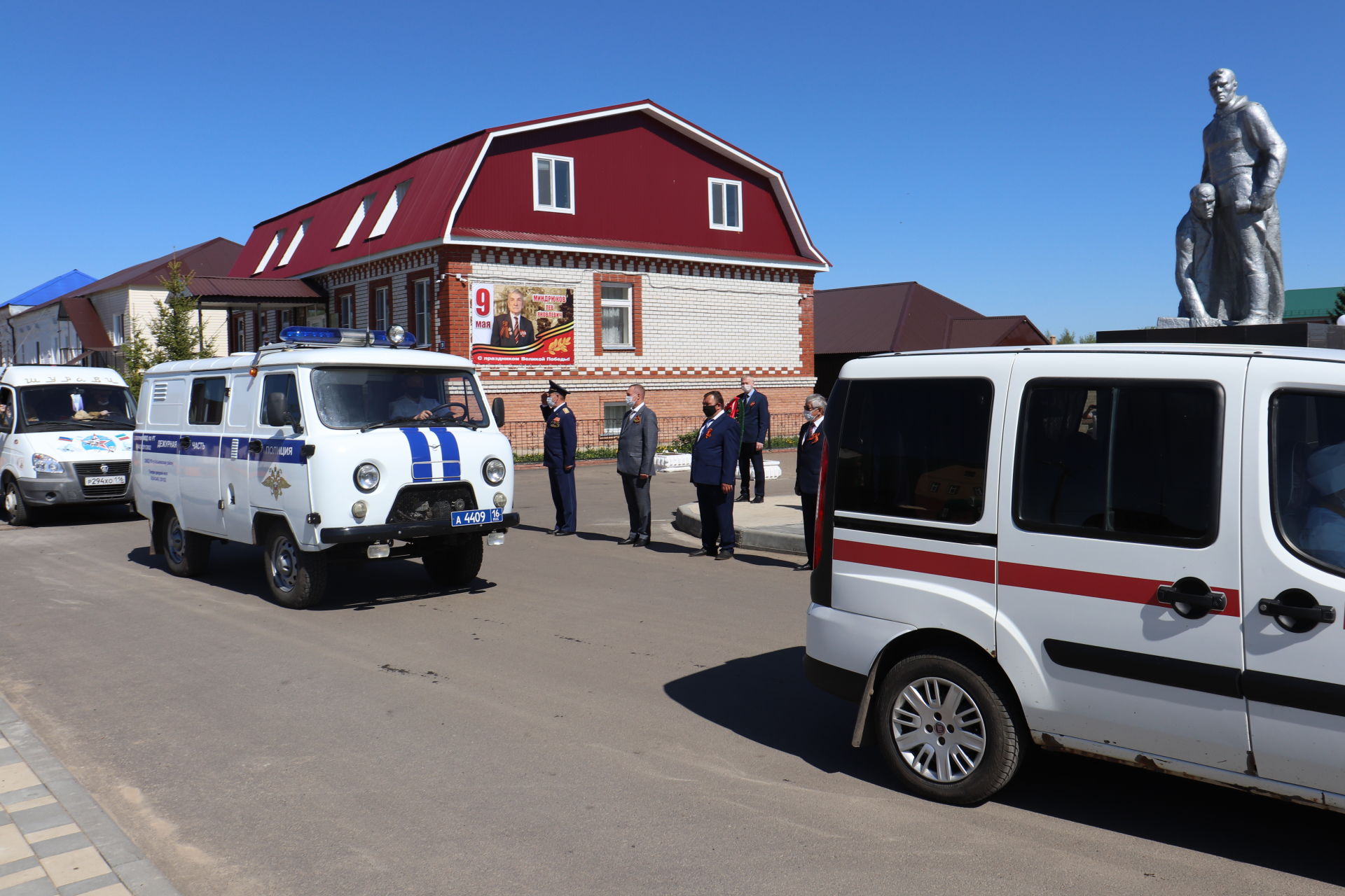 В Алькеевском районе празднование Дня Победы прошло в новом формате